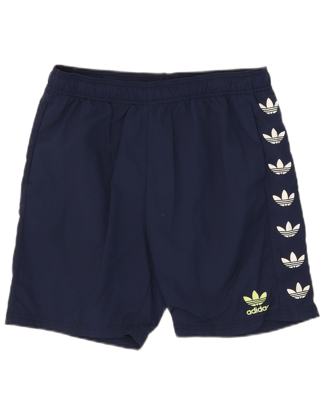 Adidas drenge grafiske sportsshorts 13-14 år marineblå polyamid