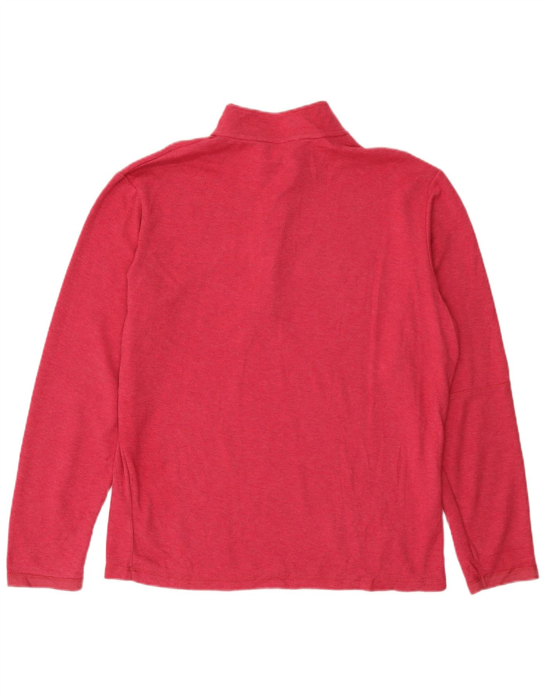 ADIDAS Pullover med lynlås til mænd, træningsdragt Top Medium Pink Bomuld