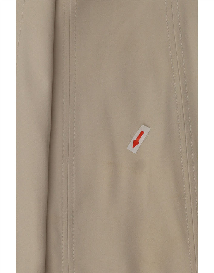 VINTAGE Dame A-Line Kjole UK 12 Medium White