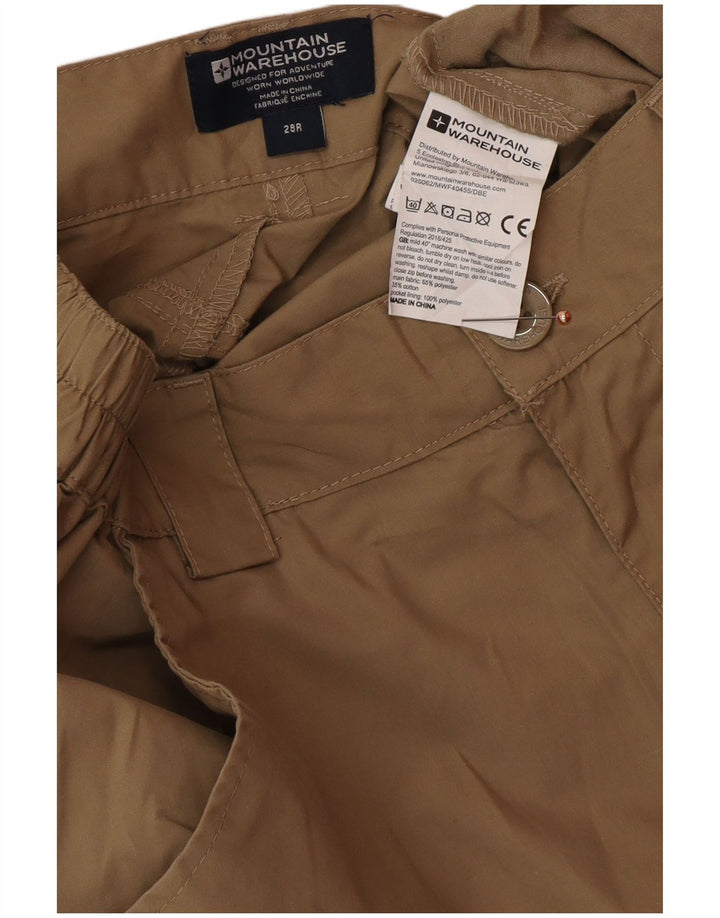 FAT FACE Herre Straight Cargo Bukser W28 L32 Beige Polyester