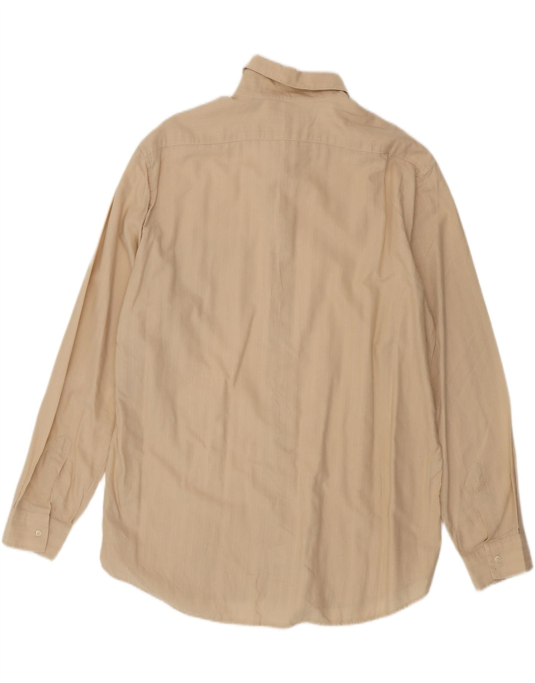 Cerruti 1881 herreskjorte XL beige ternet bomuld