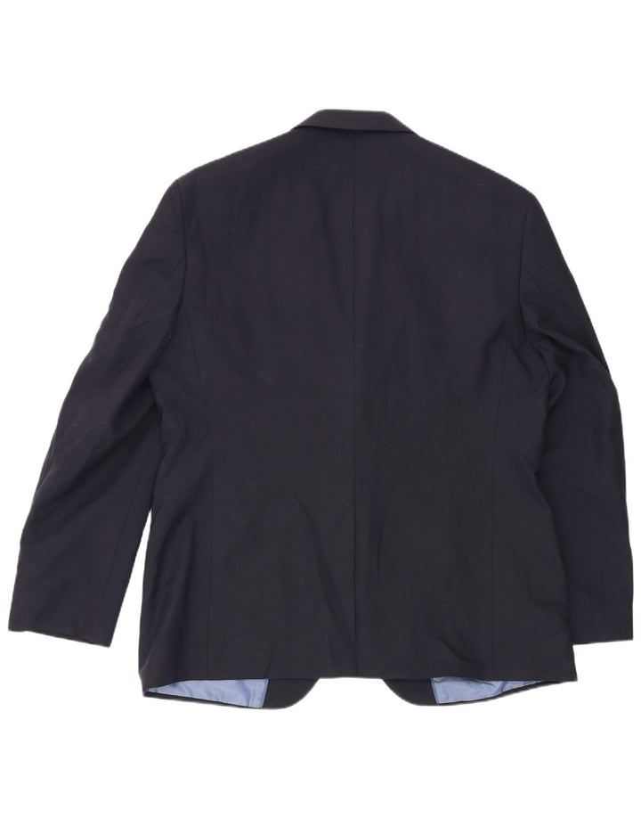 Marks & Spencer Herre Autograph 2 Button Blazer Jacket UK 42 Large Navy Blue