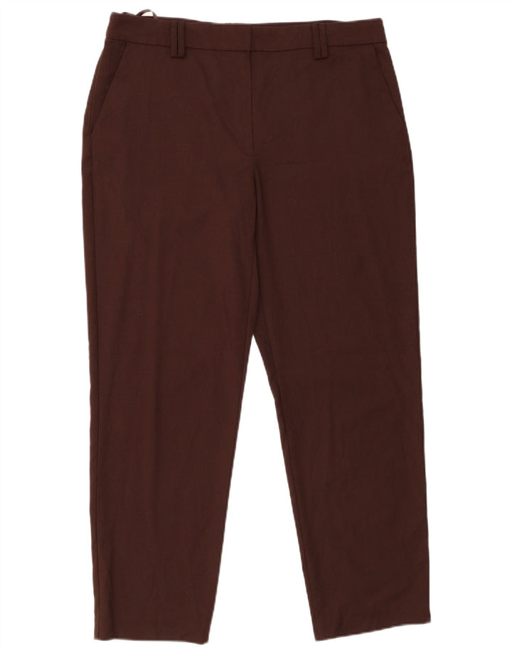 MARKS & SPENCER Slim Chino-bukser til kvinder UK 12 Medium W32 L27 Brun