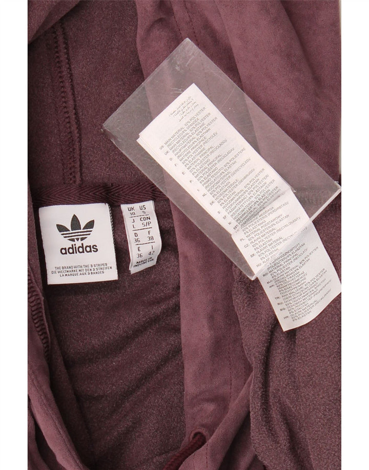 Oversized hættetrøje i velour til kvinder UK 10 Small
