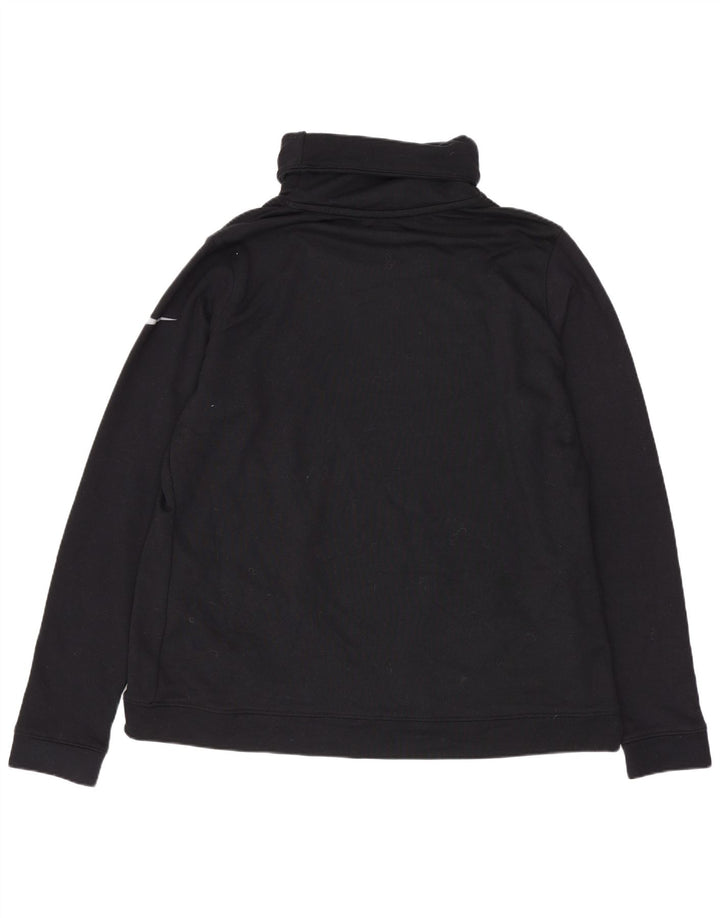 Nike Herre Dri Fit Grafisk Sweatshirt Jumper XL Sort Polyester