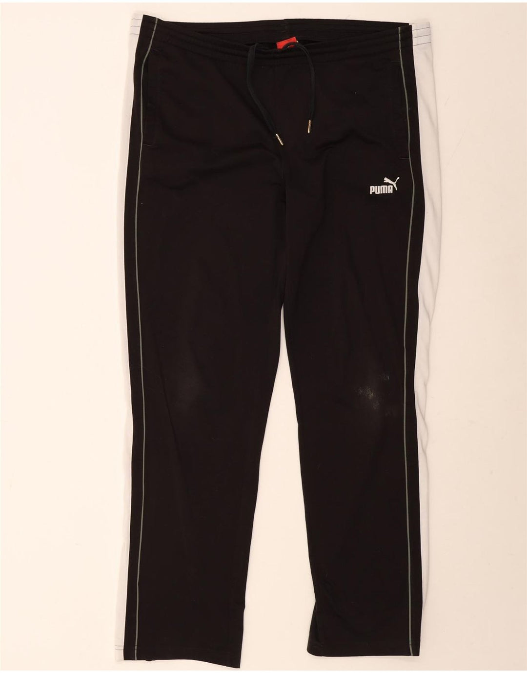 Puma Træningsdragt bukser til mænd Large Black Colourblock Polyester