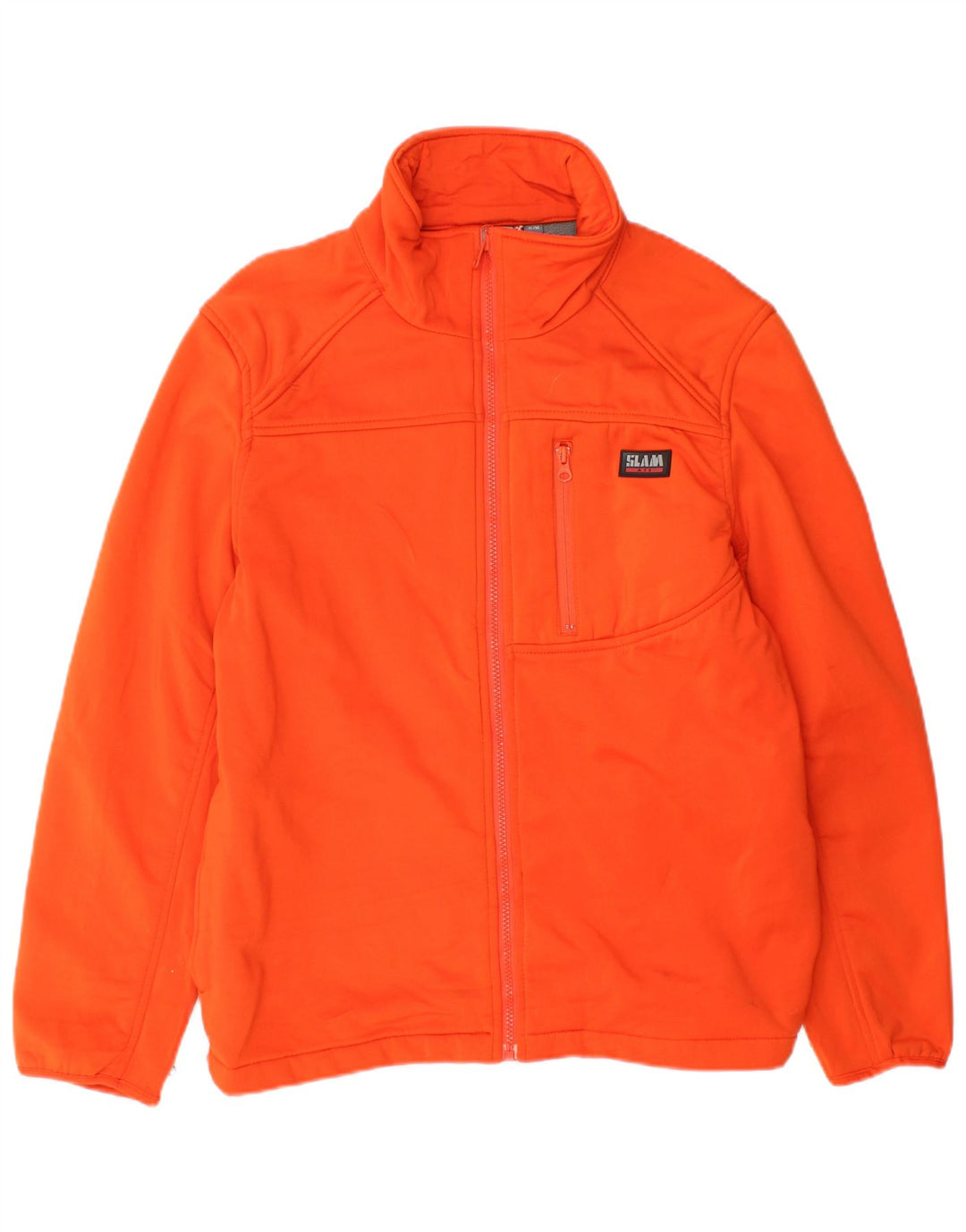 Slam Herre Liner Windbreaker Jacket UK 36 Small Orange Polyester