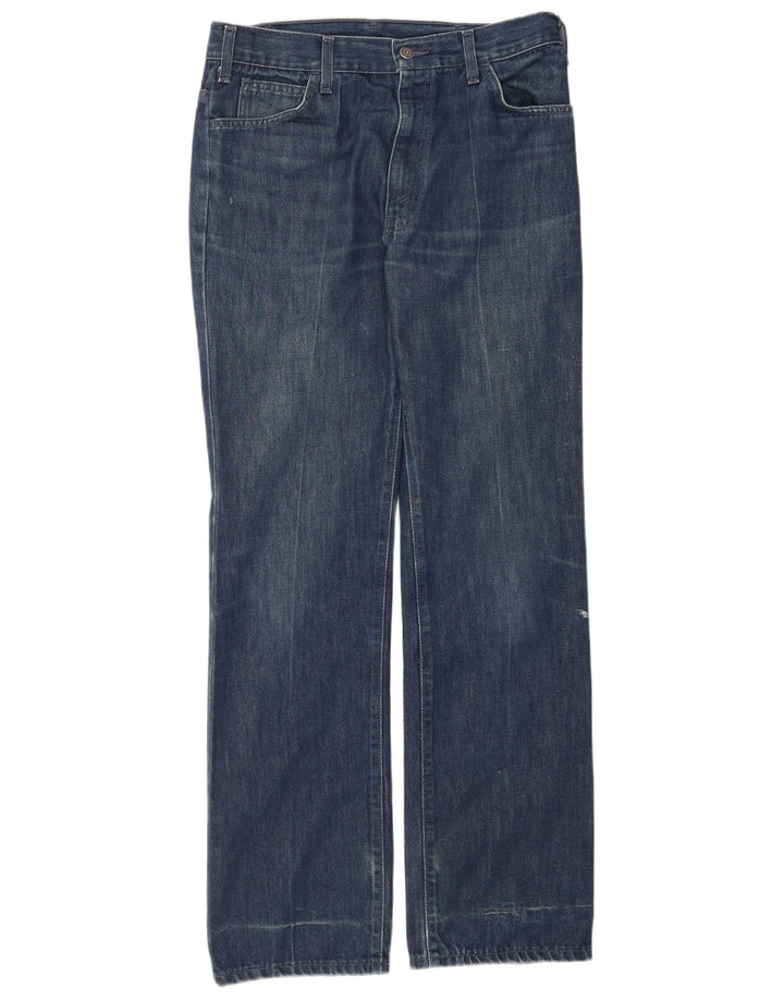 Levi's Straight Jeans til mænd W33 L34 blå bomuld