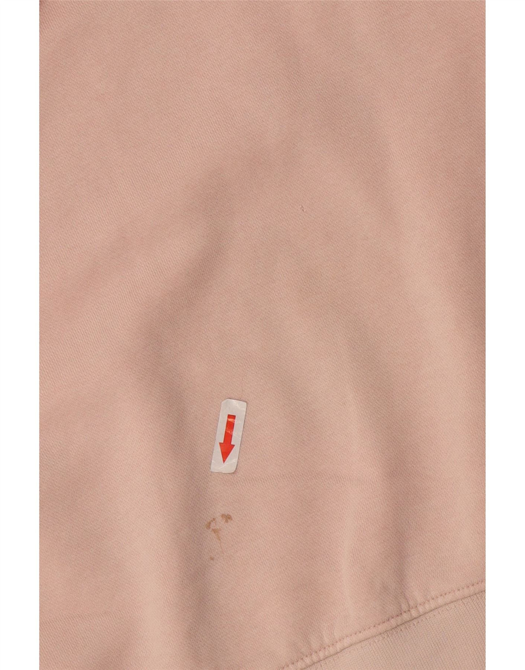 Nike Womens Crop Oversized Sweatshirt Jumper UK 10 Small Pink Bomuld