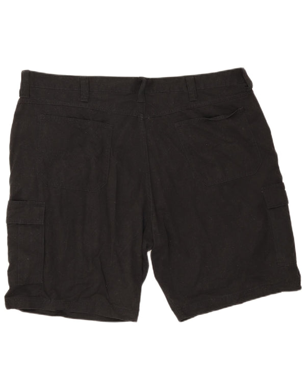 Wrangler Herre Cargo Shorts W44 2XL Sort Bomuld