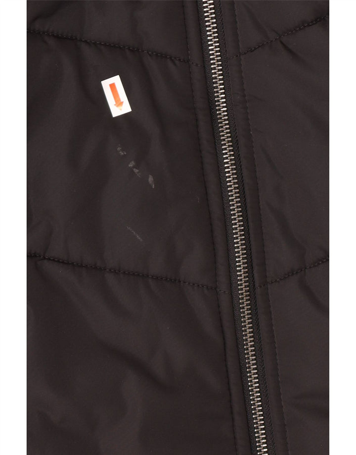 VANS Dame Polstret Jakke UK 20 2XL Sort Polyester