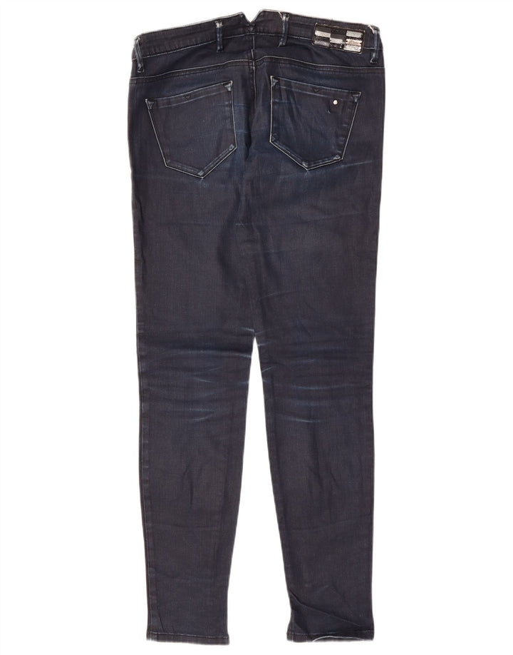 DIESEL Dame Cherick Slim Tapered Jeans W27 L32 Marineblå Bomuld
