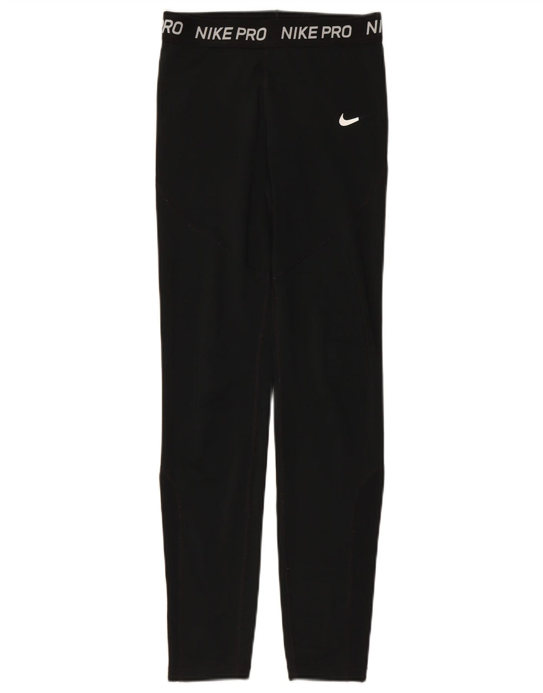 NIKE piger Dri Fit grafiske leggings 13-14 år XL sort polyester