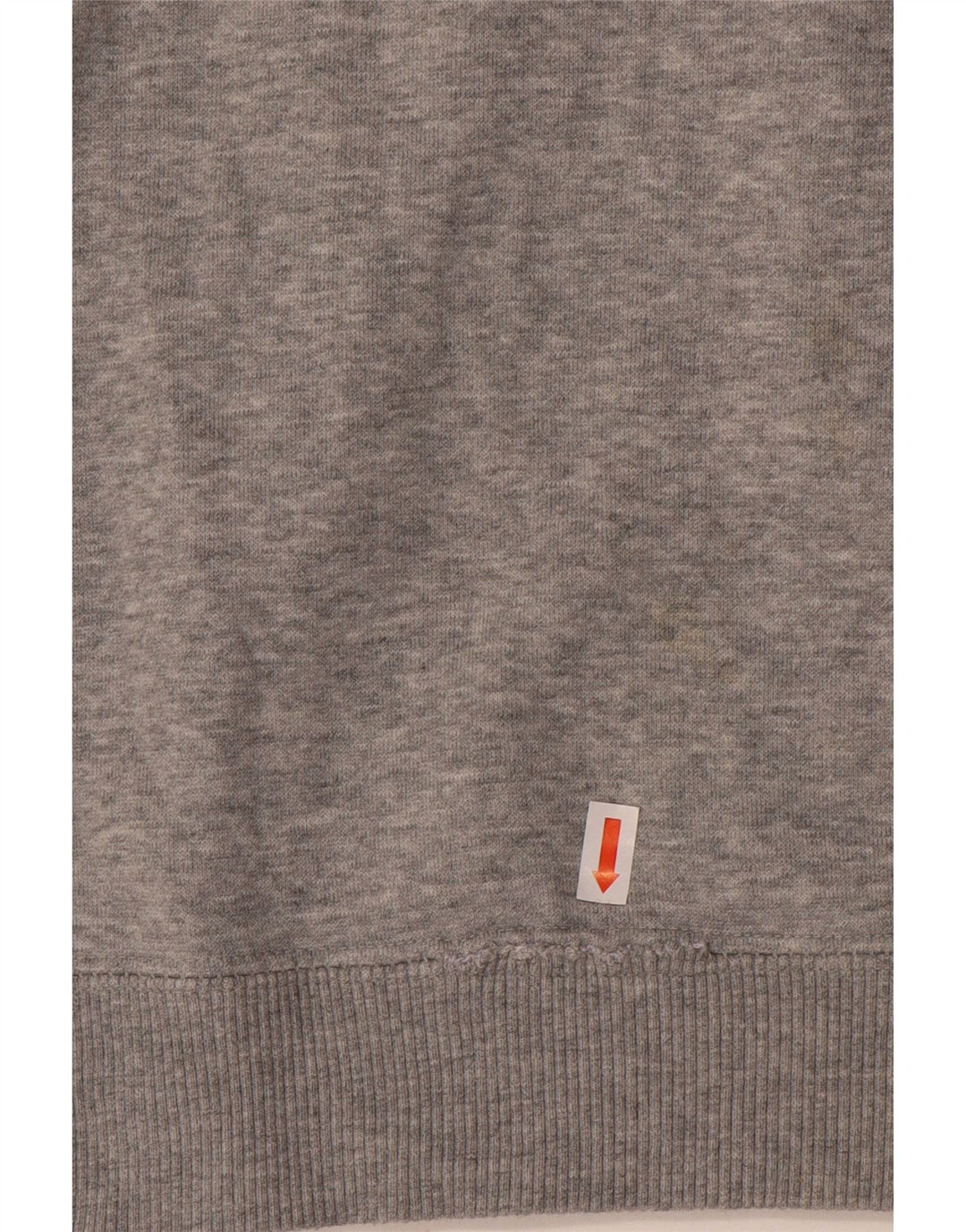 Puma Graphic Sweatshirt Jumper UK 12 Medium Grey Flecked Bomuld