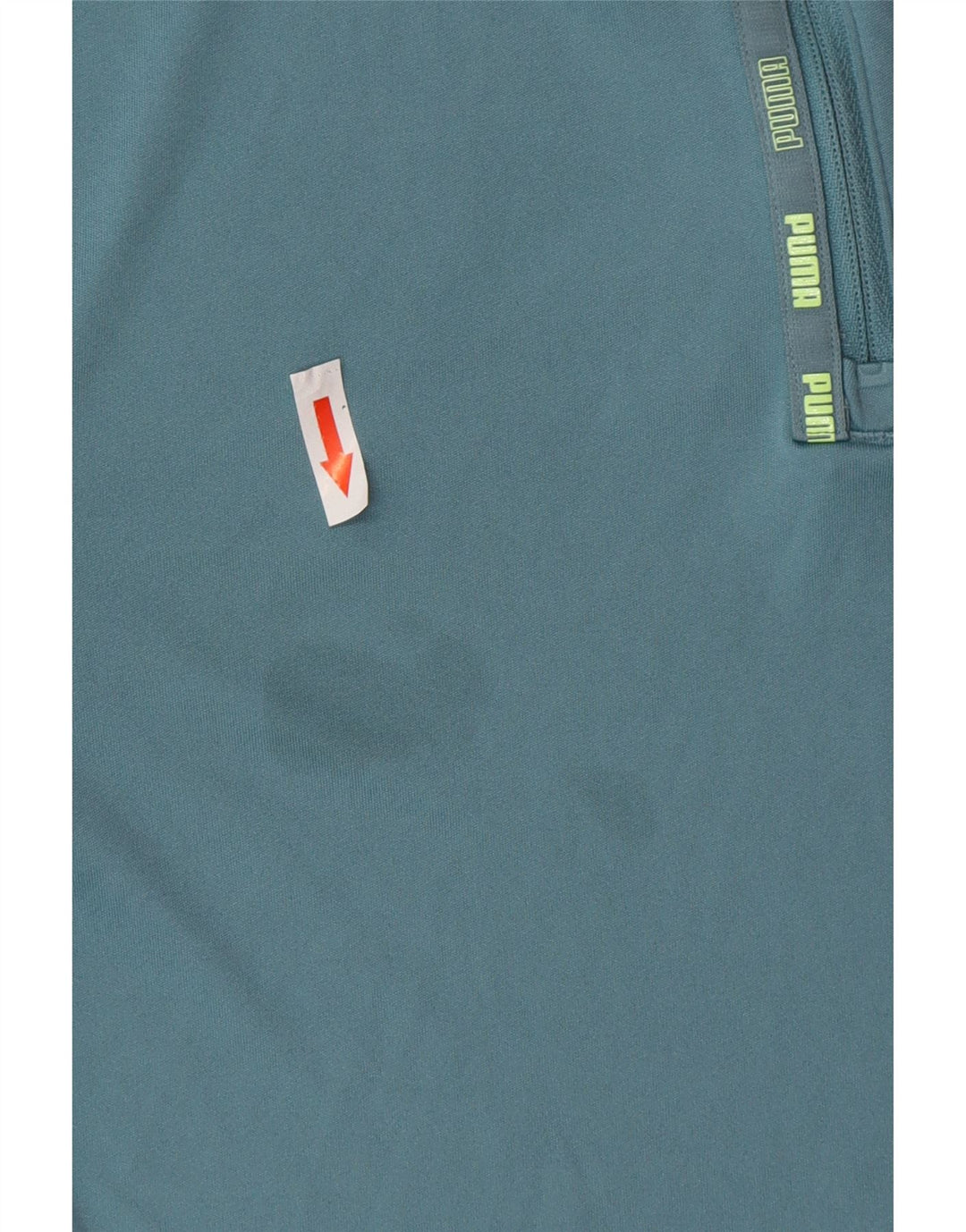 Puma Boys Zip Neck Pullover Træningsdragt Top 13-14 år Blå Polyester