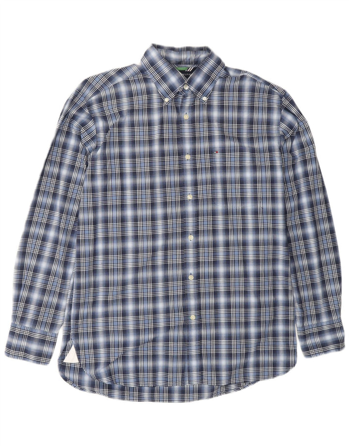 TOMMY HILFIGER Herreskjorte Medium Blue Check