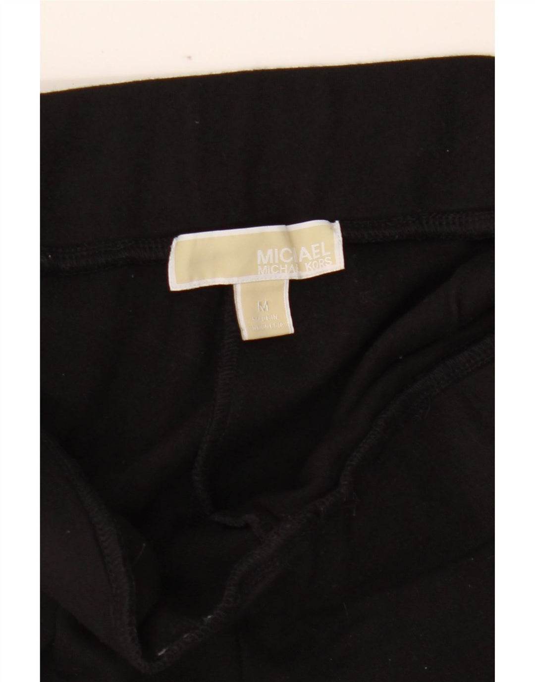 MICHAEL KORS Womens Leggings UK 14 Medium  Black Colourblock Vintage Michael Kors and Second-Hand Michael Kors from Messina Hembry 