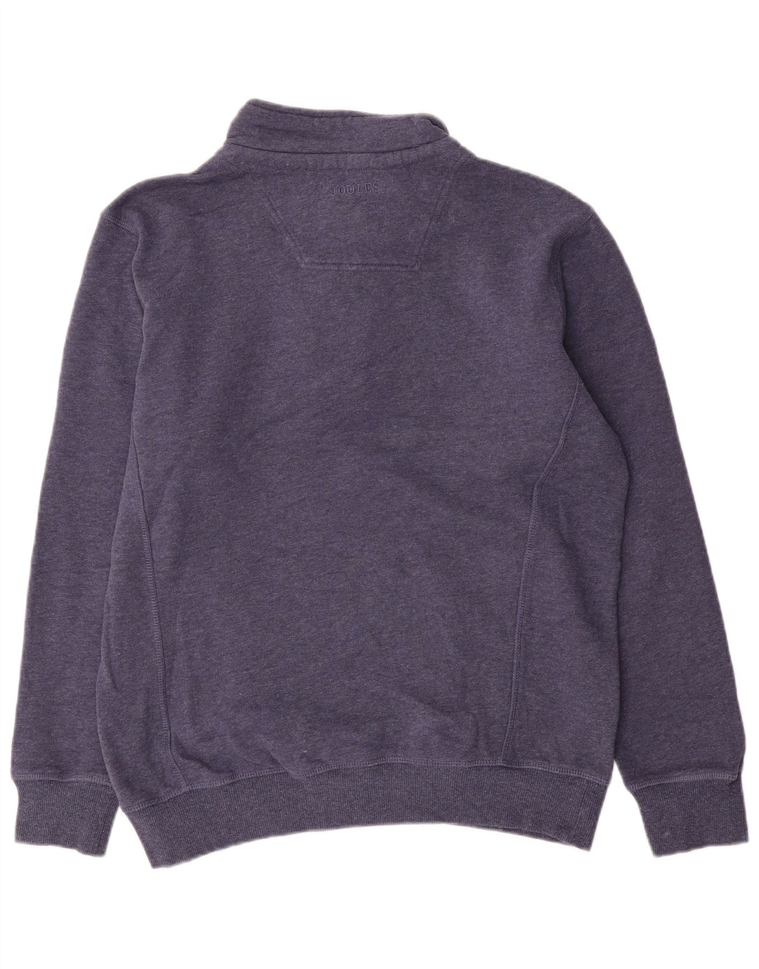 Joules Sweatshirt med lynlås til mænd Medium marineblå bomuld
