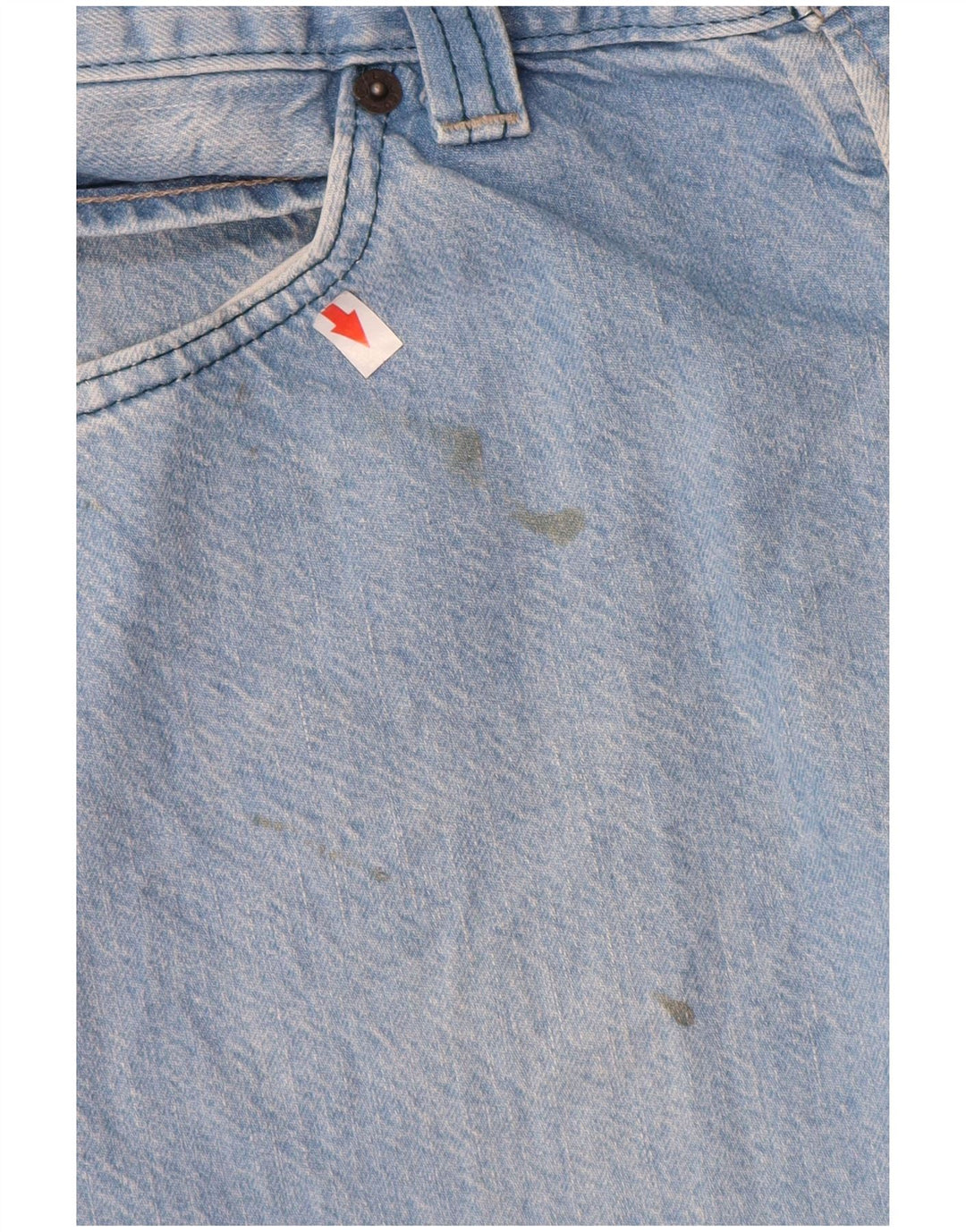 Levi's Herre 506 Straight Jeans W34 L29 Blå Bomuld