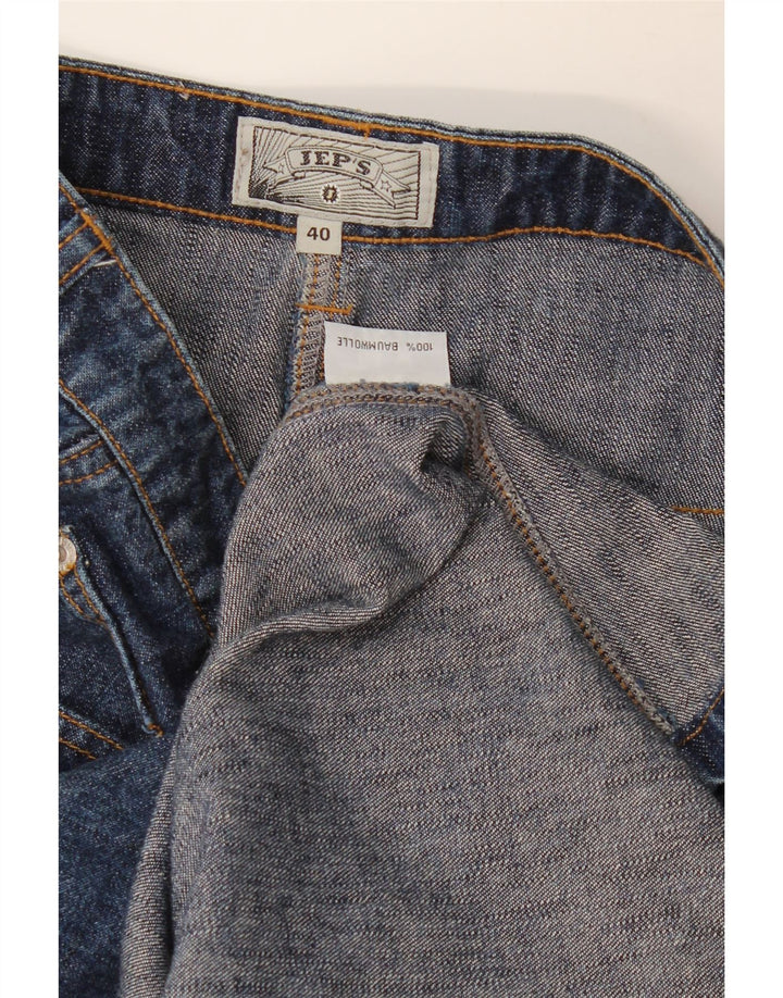 Jep's Dame Denim Nederdel EU 40 Medium W32 Blå Bomuld