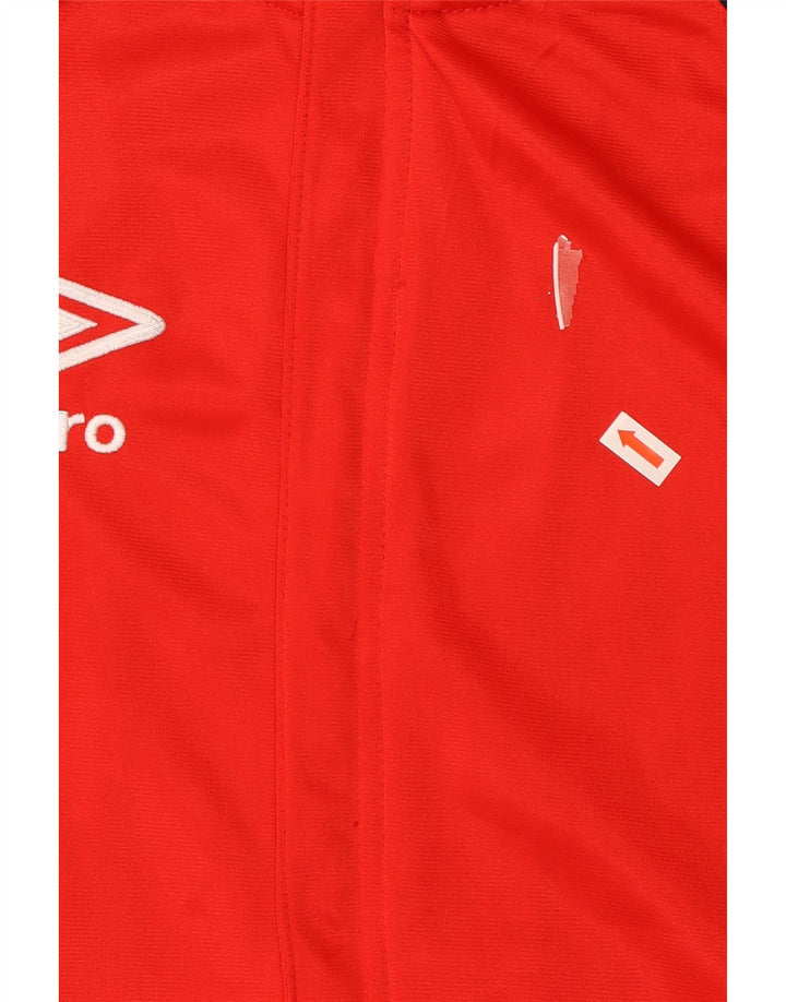 Umbro Herre træningsdragt Topjakke Medium Rød Colourblock Polyester
