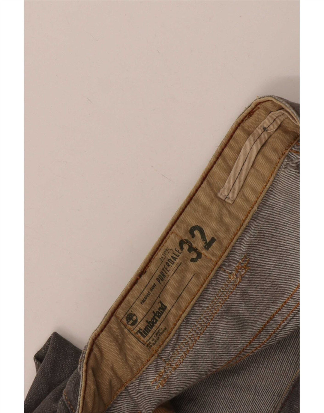 Timberland Straight Jeans til mænd W32 L31 Grå