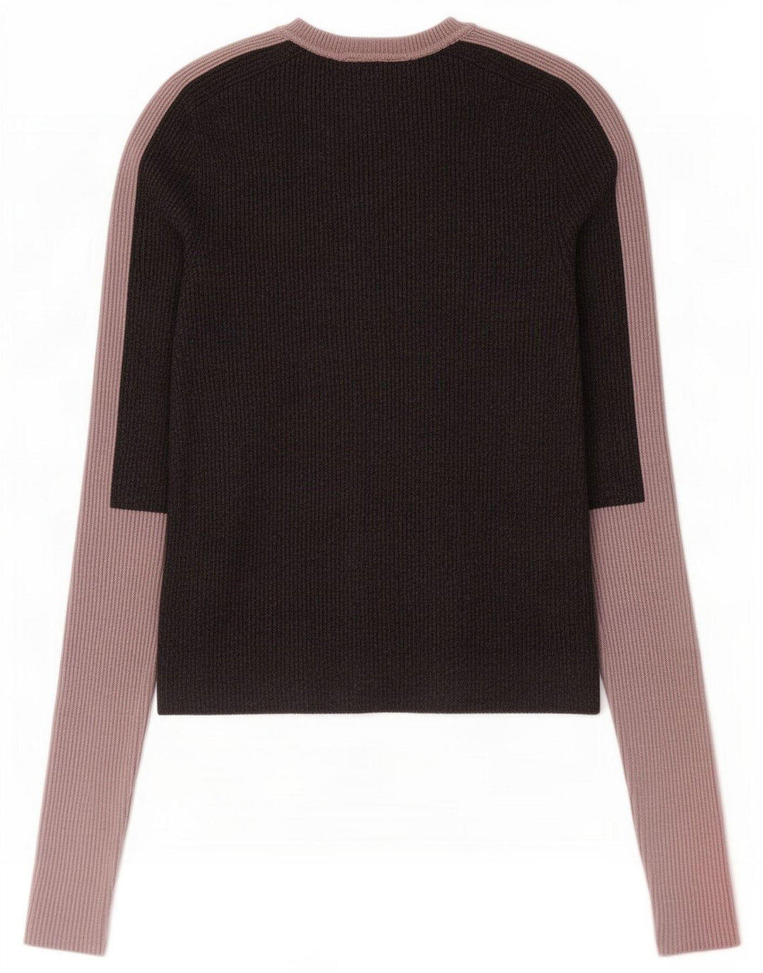 Zara Womens Crop Bluse Top UK 12 Medium Grey Colourblock Viscose