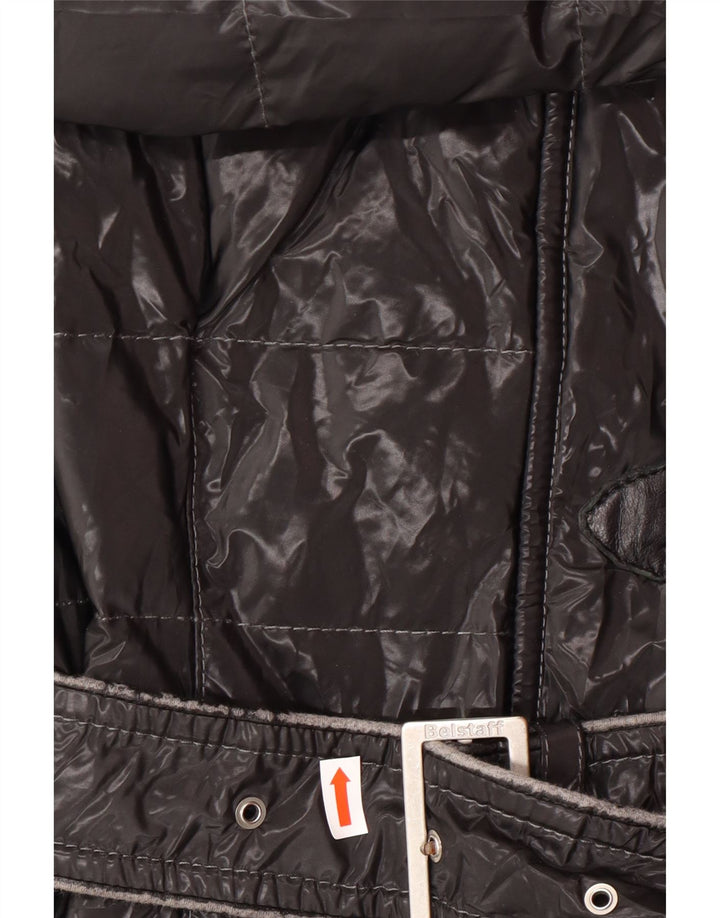 BELSTAFF Polstret Frakke IT 42 Medium Sort Polyamid Classic