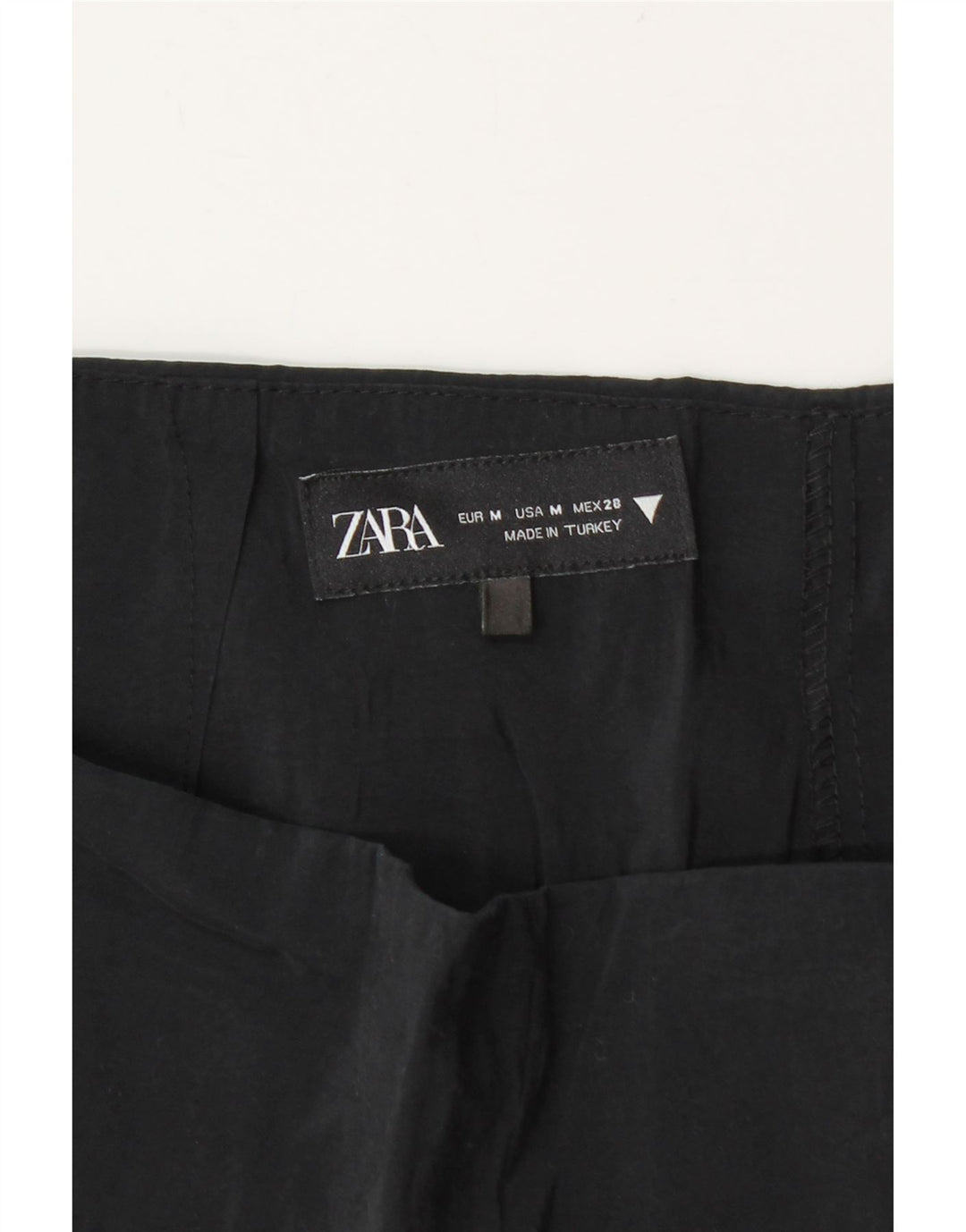 ZARA Dame Mini Skort UK 12 Medium Sort