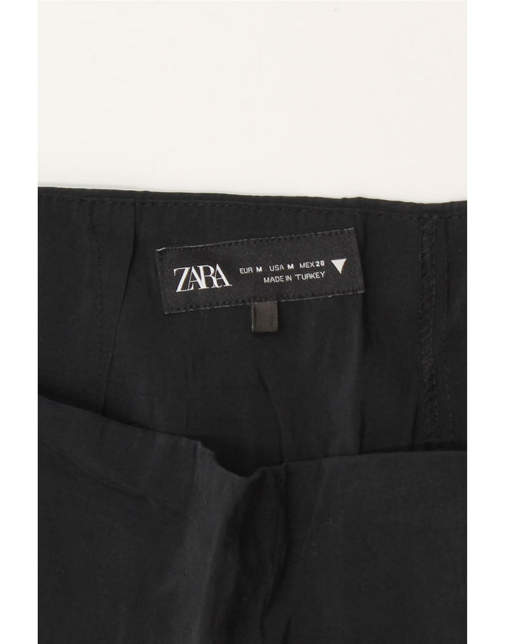 ZARA Dame Mini Skort UK 12 Medium Sort