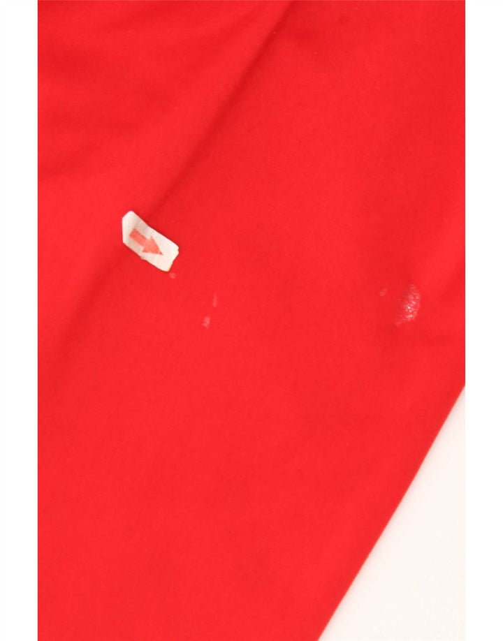 Adidas Træningsdragtsbukser til kvinder UK 12 Medium Rød Polyester