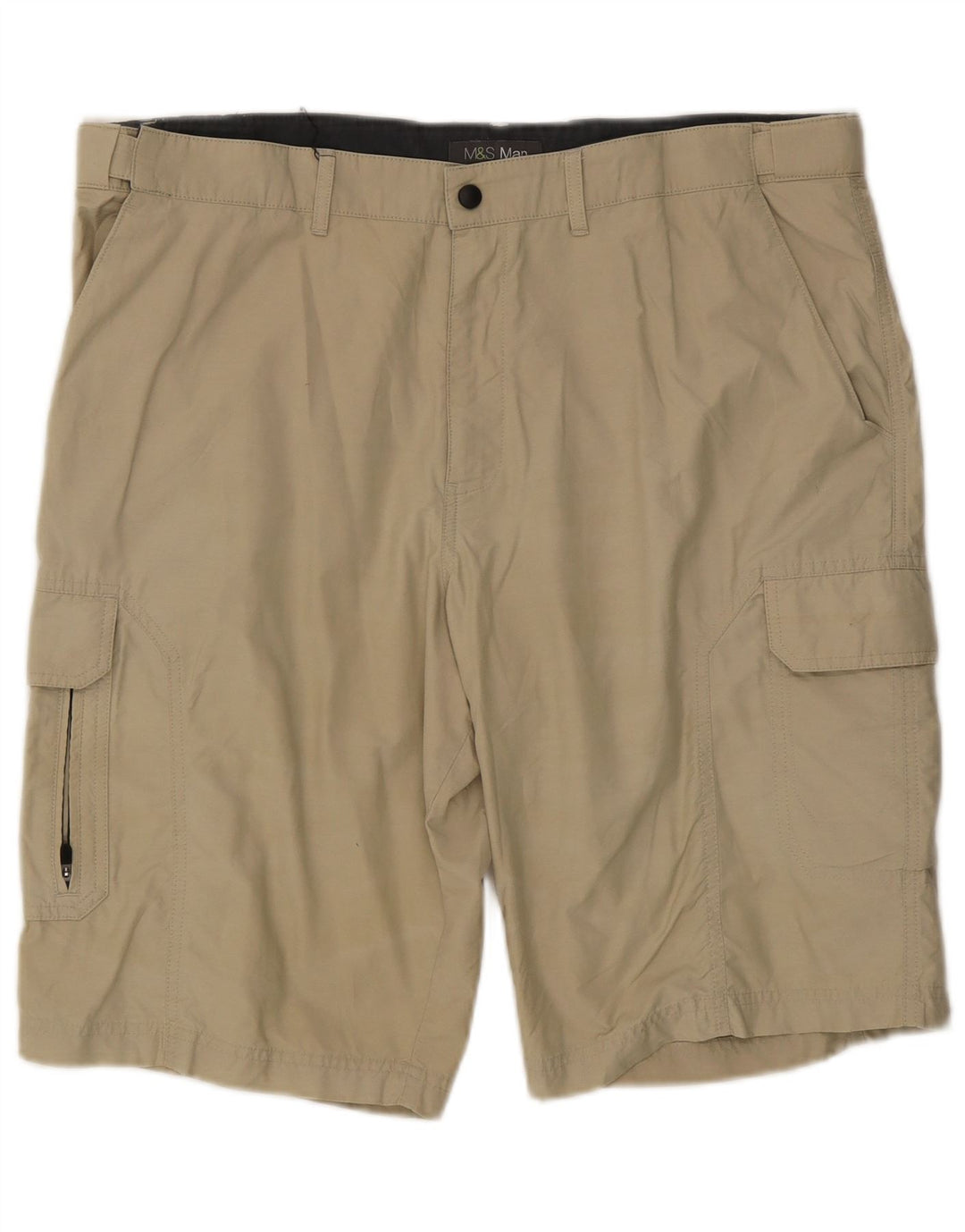 Marks & Spencer Herre Cargo Shorts W38 XL Beige