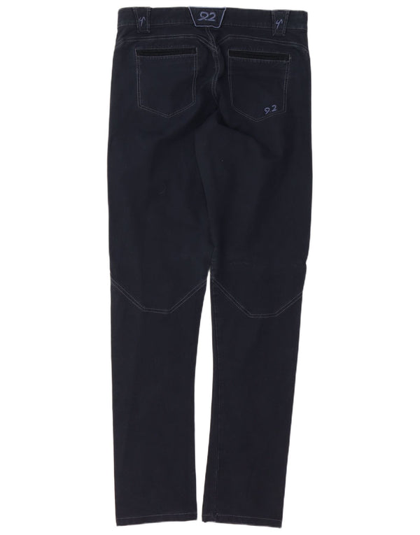 9.2 af Carlo Chionna Herre Slim Jeans W34 L36 Navy Blue Cotton