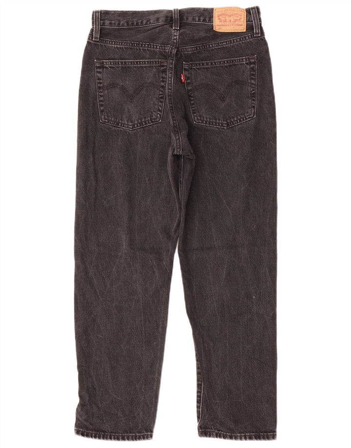 Levi's Dame 501 Straight Jeans W27 L26 Sort Bomuld