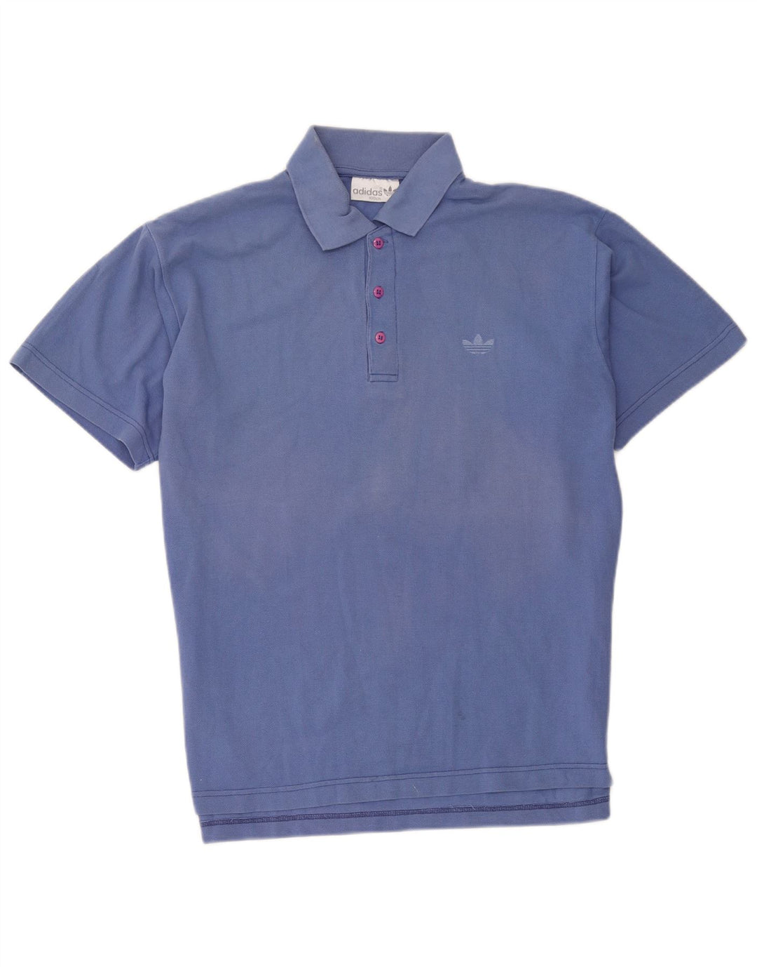 Adidas Polo Shirt til mænd, stor blå bomuld