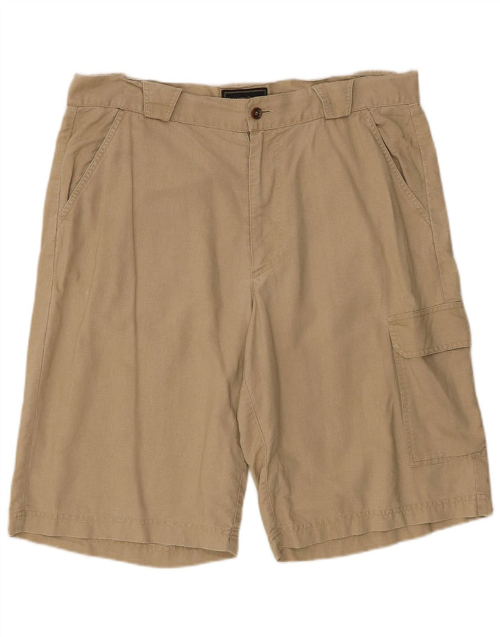 MARLBORO CLASSICS Herre Cargo Shorts EU 54 2XL W36 Beige