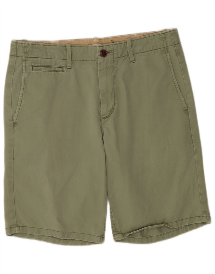 Gap Herre Chino Shorts W31 Medium Green Bomuld