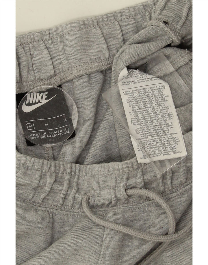 NIKE Womens Tracksuit Trousers Joggers UK 12 Medium  Grey Cotton Vintage Nike and Second-Hand Nike from Messina Hembry 