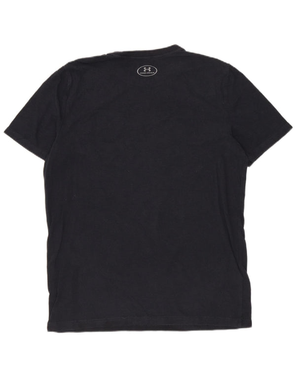 Under Armour Boys Heat Gear Grafisk T-Shirt Top 11-12 År Stor Sort