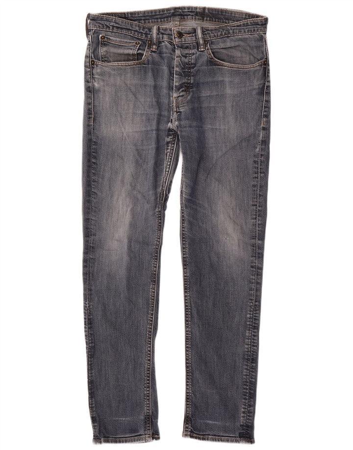 Levi's Herre 511 Slim Jeans W34 L30 Blå Bomuld