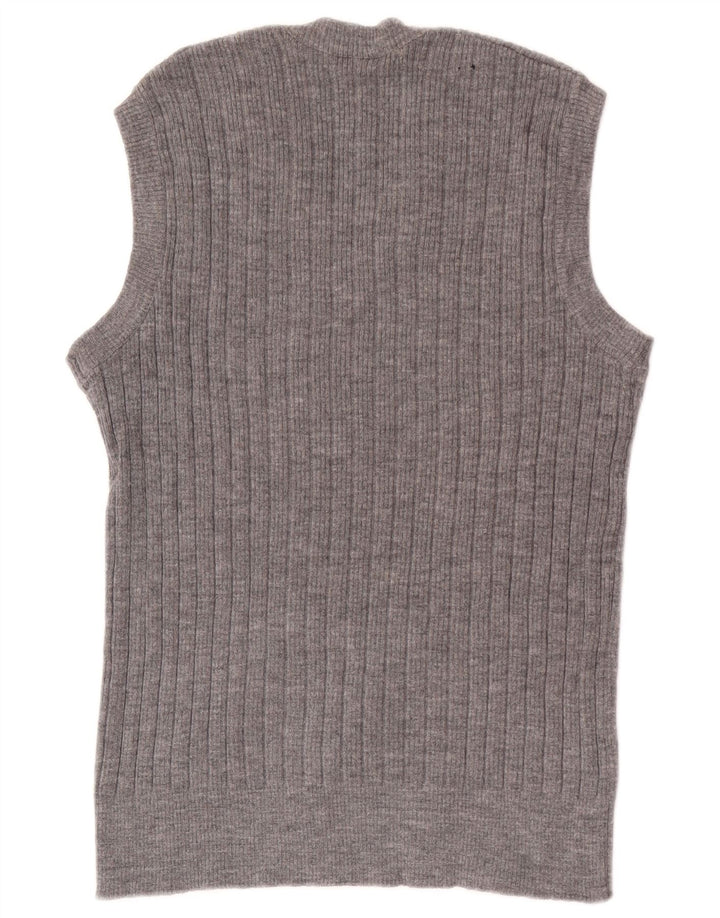 Vintage herrevest tanktop lille grå