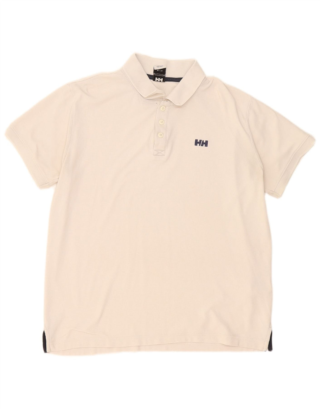 Helly Hansen Herre Polo Shirt XL Off White Polyester