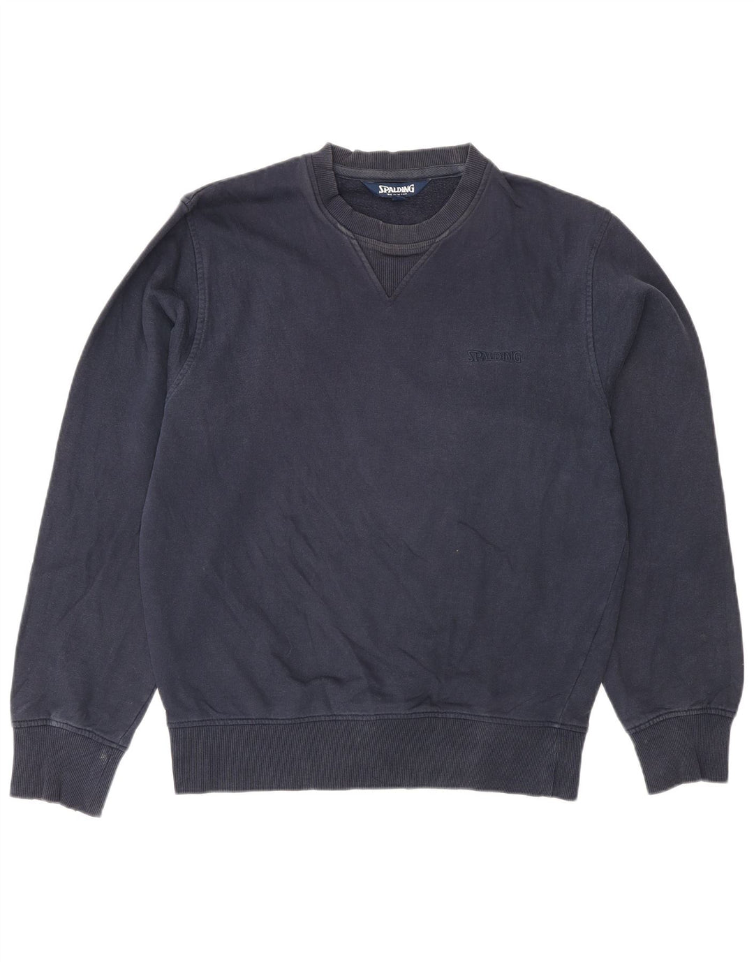 Spalding Herre Sweatshirt Jumper Medium Navy Blue