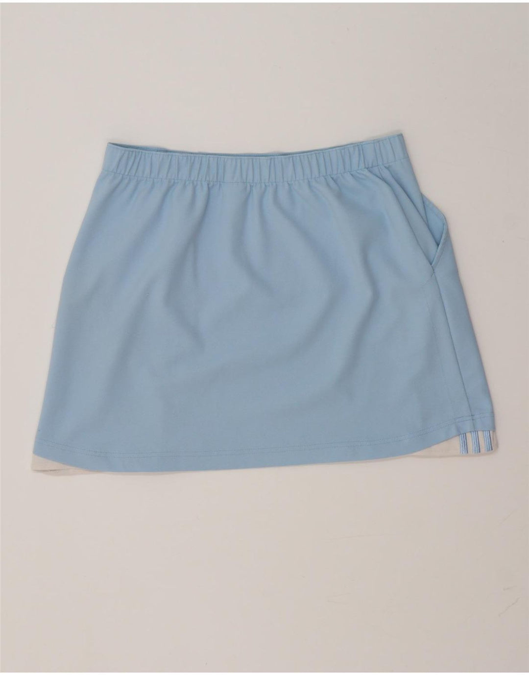 Adidas Dame Climalite tennisnederdel UK 16 Large Blue Polyester