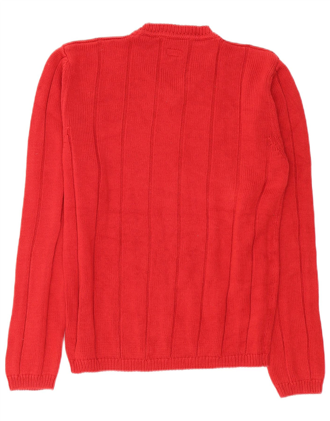 Armani Jeans Herre V-hals sweater Medium Rød Bomuld