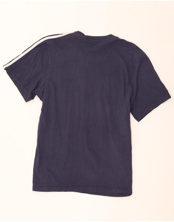 Adidas herre T-shirt top XL marineblå bomuld