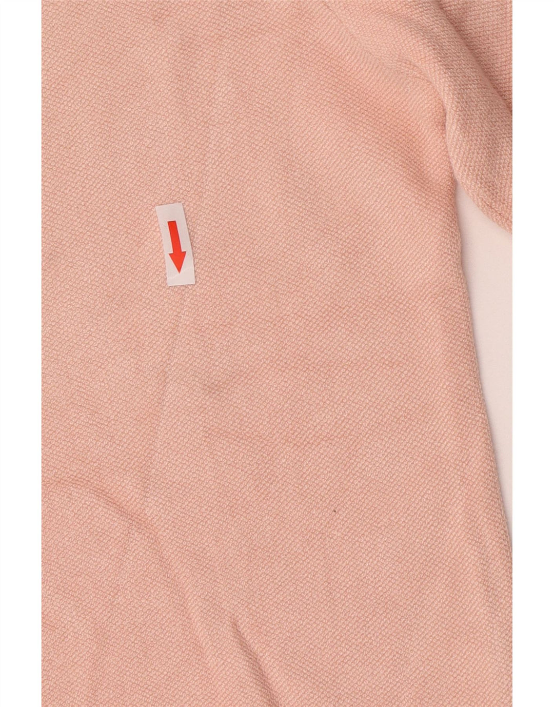 Zara Kvinders Crop Cardigan Top UK 12 Medium Pink