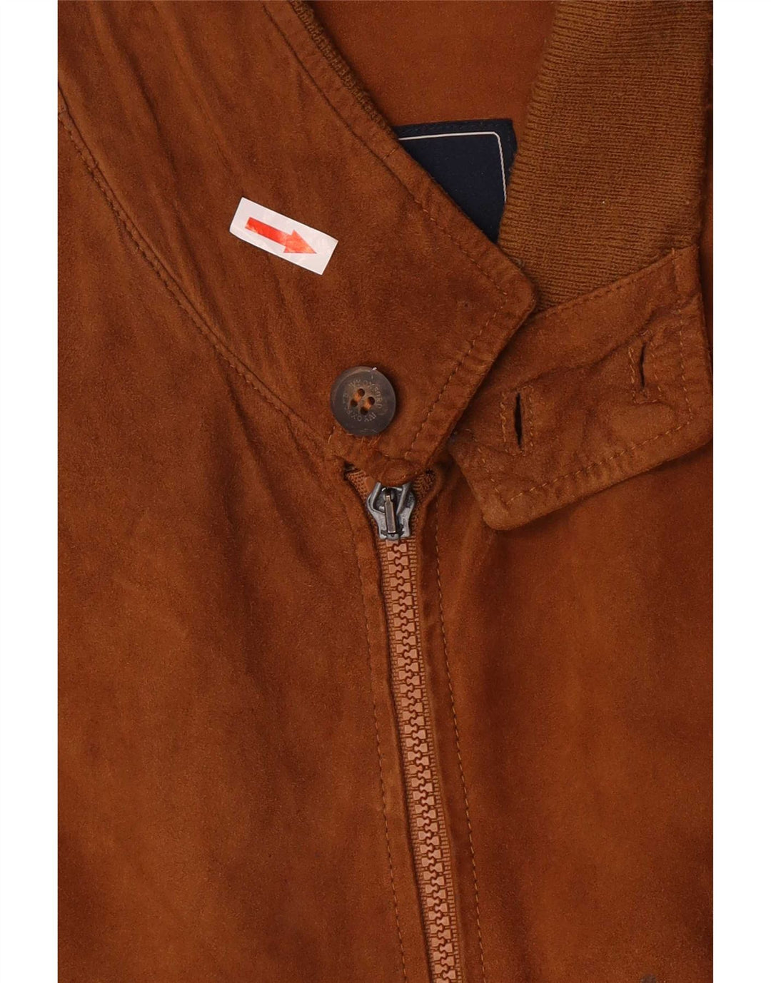 Ivy Oxford Herre Ruskind Bomber Jacket IT 52 XL Brun