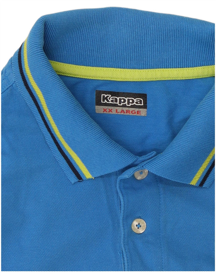 Kappa Polo Shirt til mænd 2XL Blå