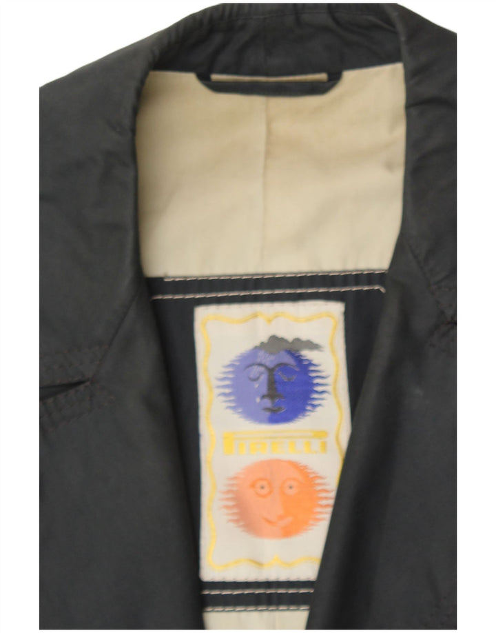 Firelli Herre Trench Coat UK 38 Medium Grey Classic